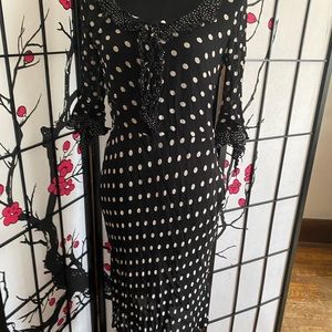 Pretty polka dot dress size 10
